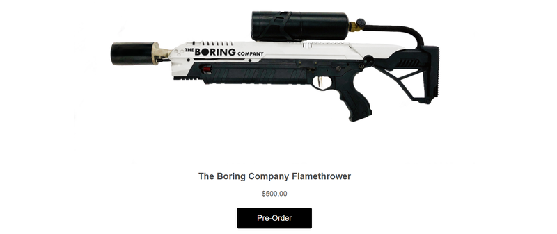 Illustration for article titled Billionaire Elon Musk Is Arming 20,000 Of His Followers With Flamethrowers (Updated)